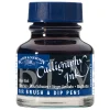 Winsor & Newton Calligraphy Ink, Transparent 30 ml Blue Black 034