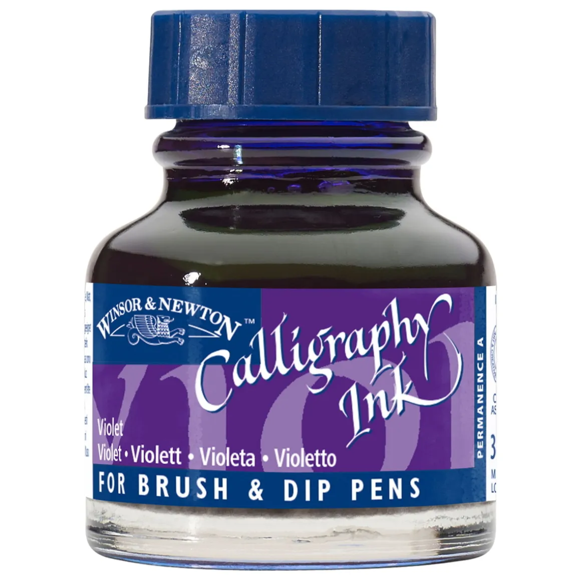 Winsor & Newton Calligraphy Ink, Transparent 30 ml Violet 688