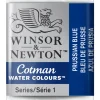 Winsor & Newton Cotman akvarelfarve half pan – Prussian Blue 538
