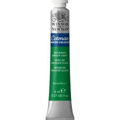 Winsor & Newton Cotman akvarelfarve 8 ml tube – Hookers Green Light 314