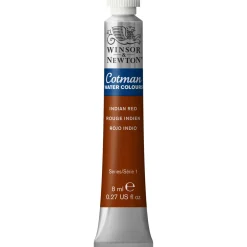 Winsor & Newton Cotman akvarelfarve 8 ml tube – Indian Red 317