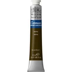 Winsor & Newton Cotman akvarelfarve 8 ml tube – Sepia 609
