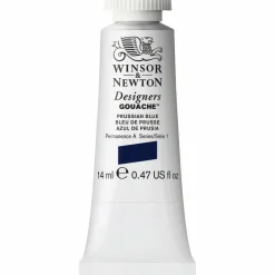 Winsor & Newton Designers Gouache 14 ml – Prussian blue 538