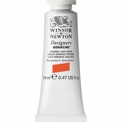 Winsor & Newton Designers Gouache 14 ml – Orange lake deep 452