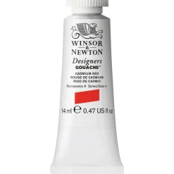 Winsor & Newton Designers Gouache 14 ml – Cadmium red 094