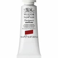 Winsor & Newton Designers Gouache 14 ml – Alizarin crimson 004