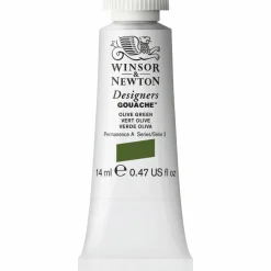 Winsor & Newton Designers Gouache 14 ml – Olive green 447