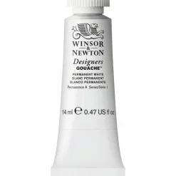 Winsor & Newton Designers Gouache 14 ml – Permanent white 512