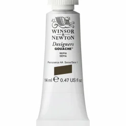 Winsor & Newton Designers Gouache 14 ml – Sepia 609