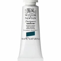 Winsor & Newton Designers Gouache 14 ml – Winsor green 720