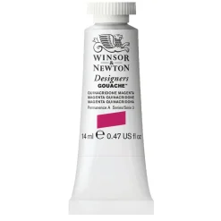Winsor & Newton Designers Gouache 14 ml – Quinacridone Magenta 550