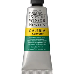 Winsor & Newton Galeria akrylfarve 60 ml Permanent Green Deep 482