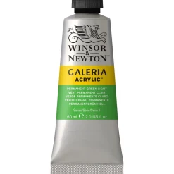 Winsor & Newton Galeria akrylfarve 60 ml Permanent Green Light 483