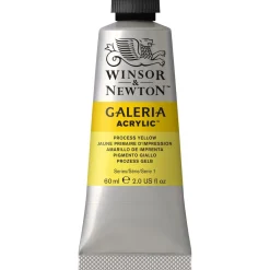 Winsor & Newton Galeria akrylfarve 60 ml Process Yellow 527