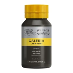 Winsor & Newton Galeria akrylfarve 500 ml Mars Black 386