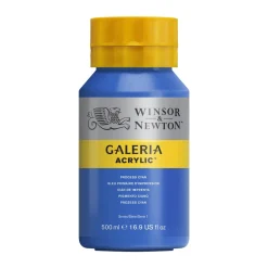 Winsor & Newton Galeria akrylfarve 500 ml Process Cyan 535