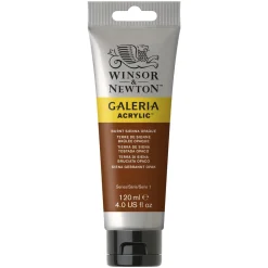 Winsor & Newton Galeria akrylfarve 120 ml Burnt Sienna Opaque 077