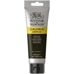 Winsor & Newton Galeria akrylfarve 120 ml Mars Black 386