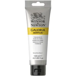 Winsor & Newton Galeria akrylfarve 120 ml Titanium White 644