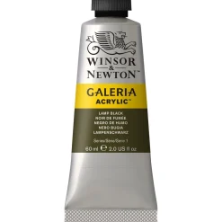 Winsor & Newton Galeria akrylfarve 60 ml Lamp Black 337