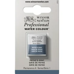 Winsor & Newton Professional akvarelfarve half pan Payne"S Gray 465