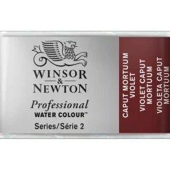 Winsor & Newton Professional akvarelfarve 1/1 pan Caput Mortuum Violet 125