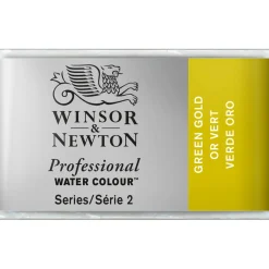Winsor & Newton Professional akvarelfarve 1/1 pan Green Gold 294