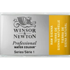 Winsor & Newton Professional akvarelfarve 1/1 pan Raw Sienna 552