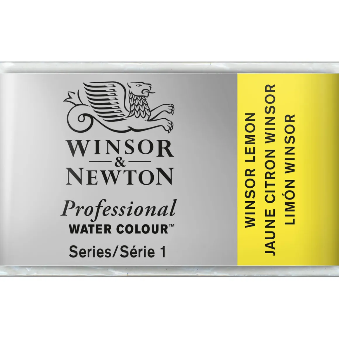Winsor & Newton Professional akvarelfarve 1/1 pan Winsor Lemon 722
