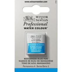 Winsor & Newton Professional akvarelfarve half pan Manganese Blue Hue 379