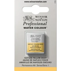 Winsor & Newton Professional akvarelfarve half pan Naples Yell Deep 425