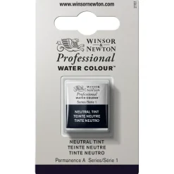 Winsor & Newton Professional akvarelfarve half pan Neutral Tint 430
