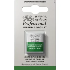 Winsor & Newton Professional akvarelfarve half pan Oxide Of Chromium 459