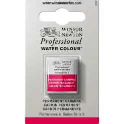 Winsor & Newton Professional akvarelfarve half pan Permanent Carmine 479