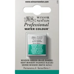 Winsor & Newton Professional akvarelfarve half pan Wins Green (blue shade) 719