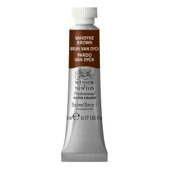 Winsor & Newton Professional akvarelfarve 5 ml Vandyke Brown 676