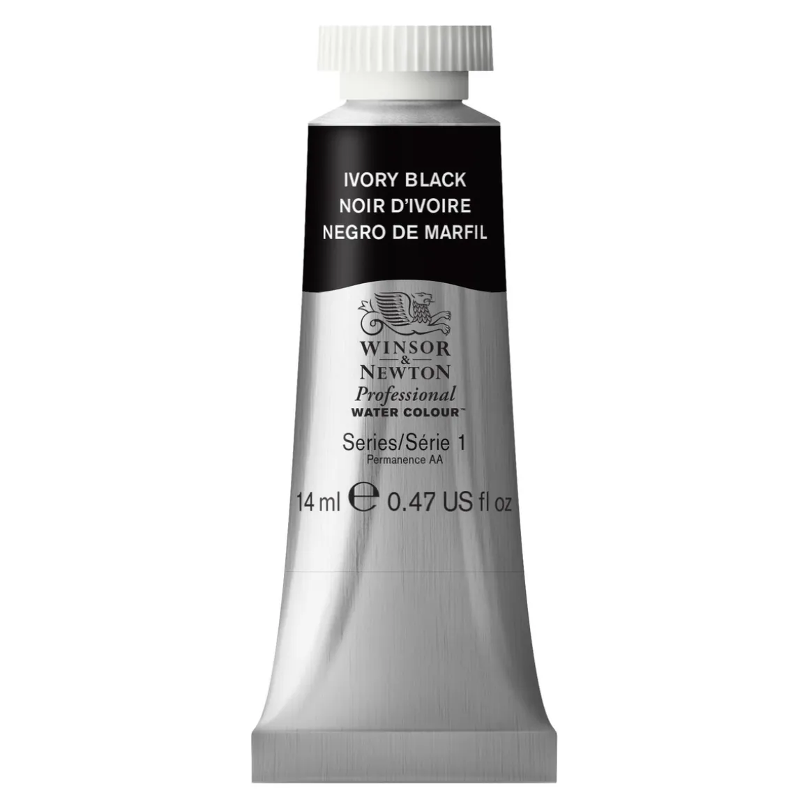 Winsor & Newton Professional akvarelfarve 14 ml Ivory Black 331