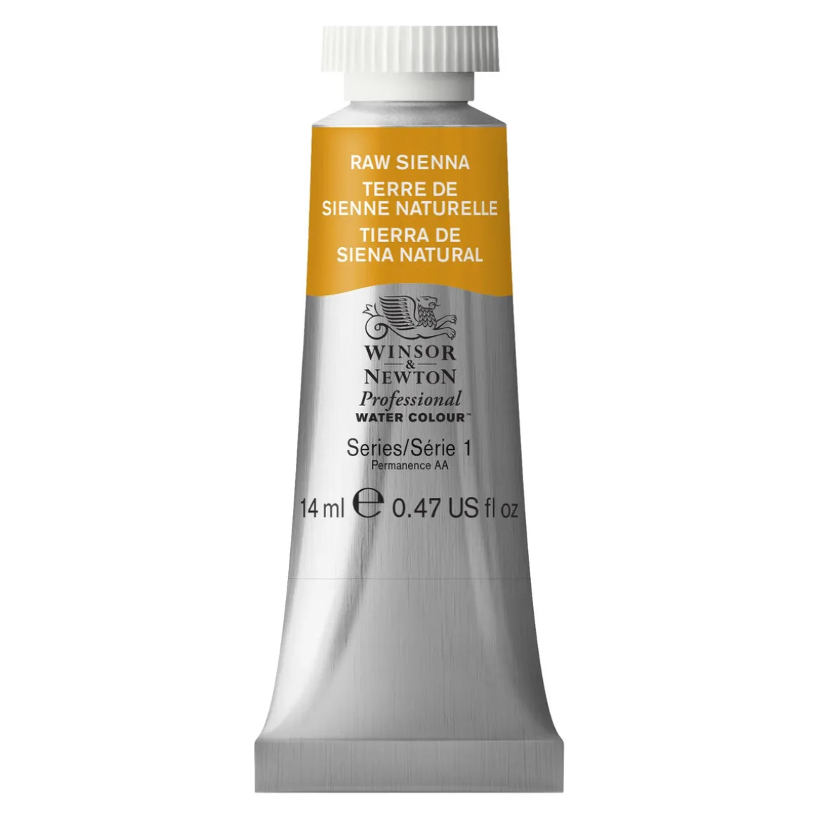 Winsor & Newton Professional akvarelfarve 14 ml Raw Sienna 552