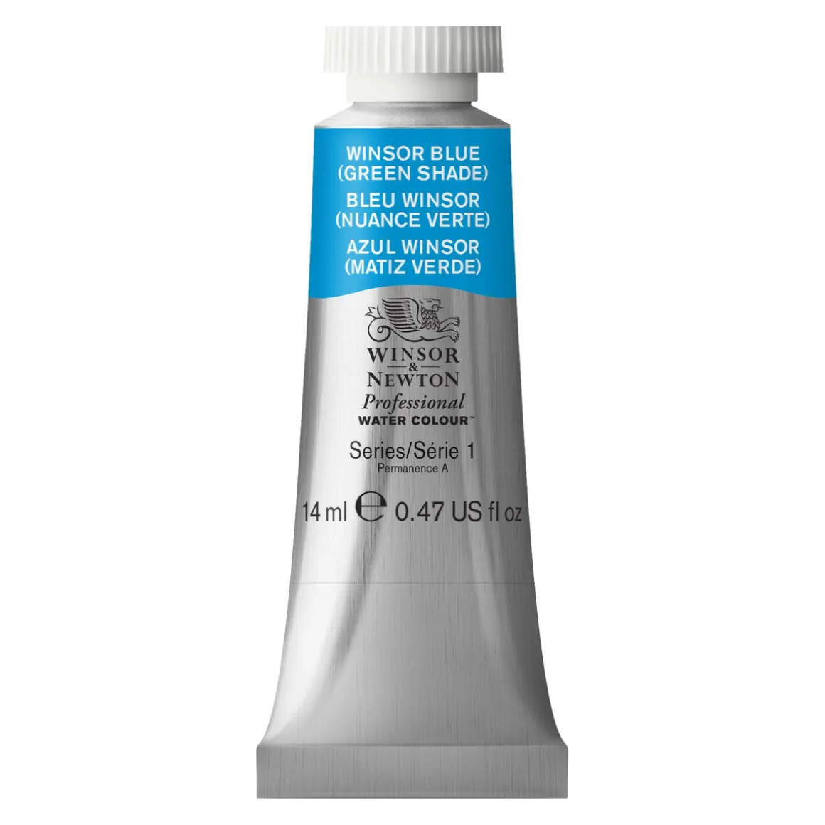 Winsor & Newton Professional akvarelfarve 14 ml Winsor Blue (green shade) 707