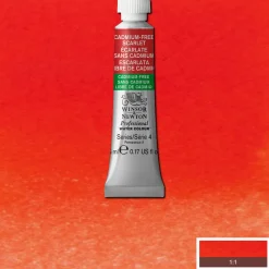 Winsor & Newton Professional akvarelfarve 5 ml Cadmium-free Scarlet 903