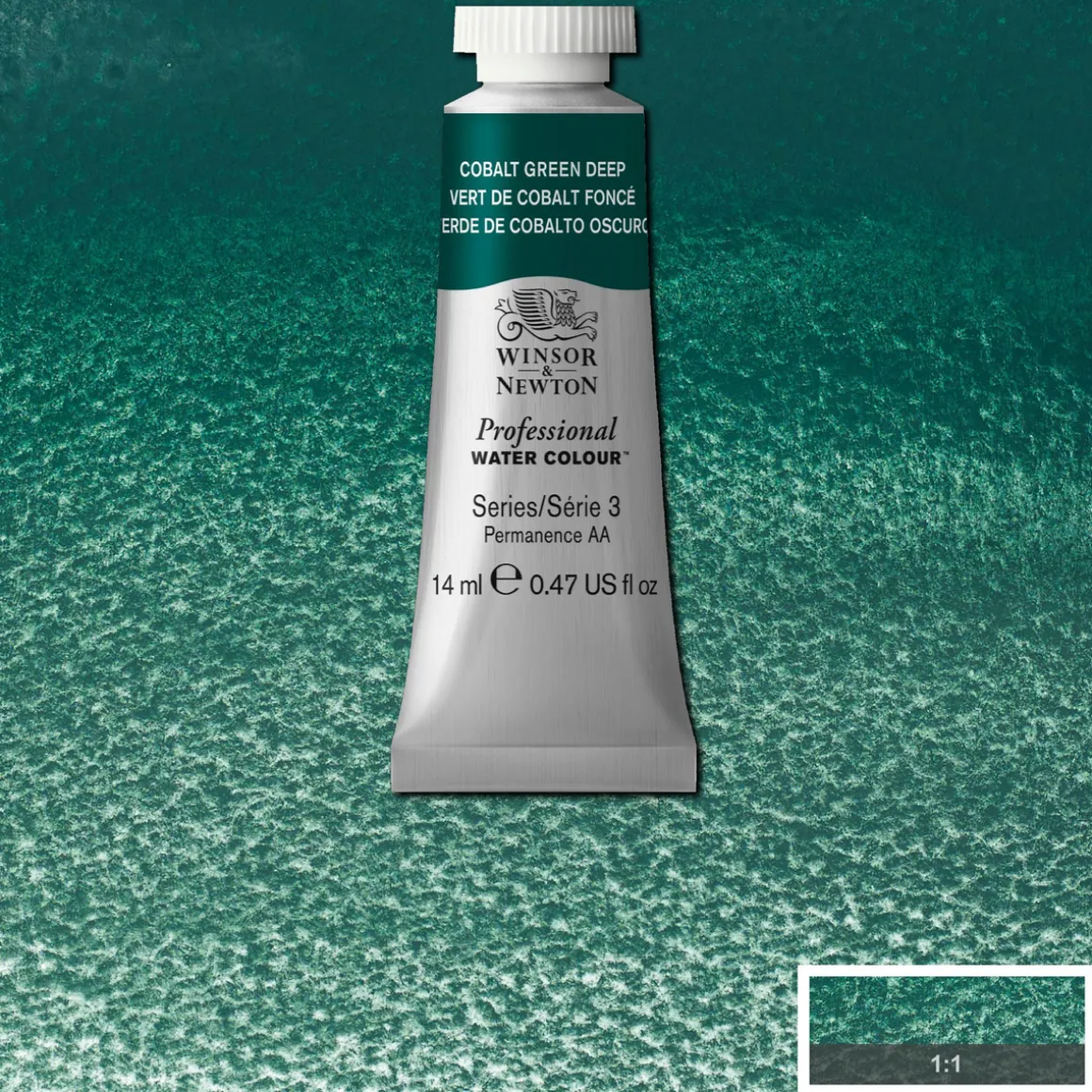 Winsor & Newton Professional akvarelfarve 14 ml Cobalt Green Deep 185