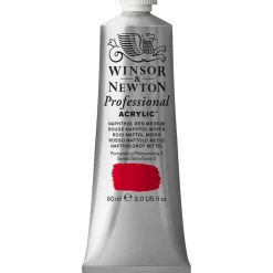 Winsor & Newton Professional akrylfarve 60 ml Naphthol Red medium 423
