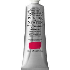 Winsor & Newton Professional akrylfarve 60 ml Permanent Rose 502; 60 ml