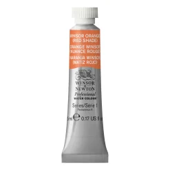 Winsor & Newton Professional akvarelfarve 5 ml Winsor Orange (red shade) 723