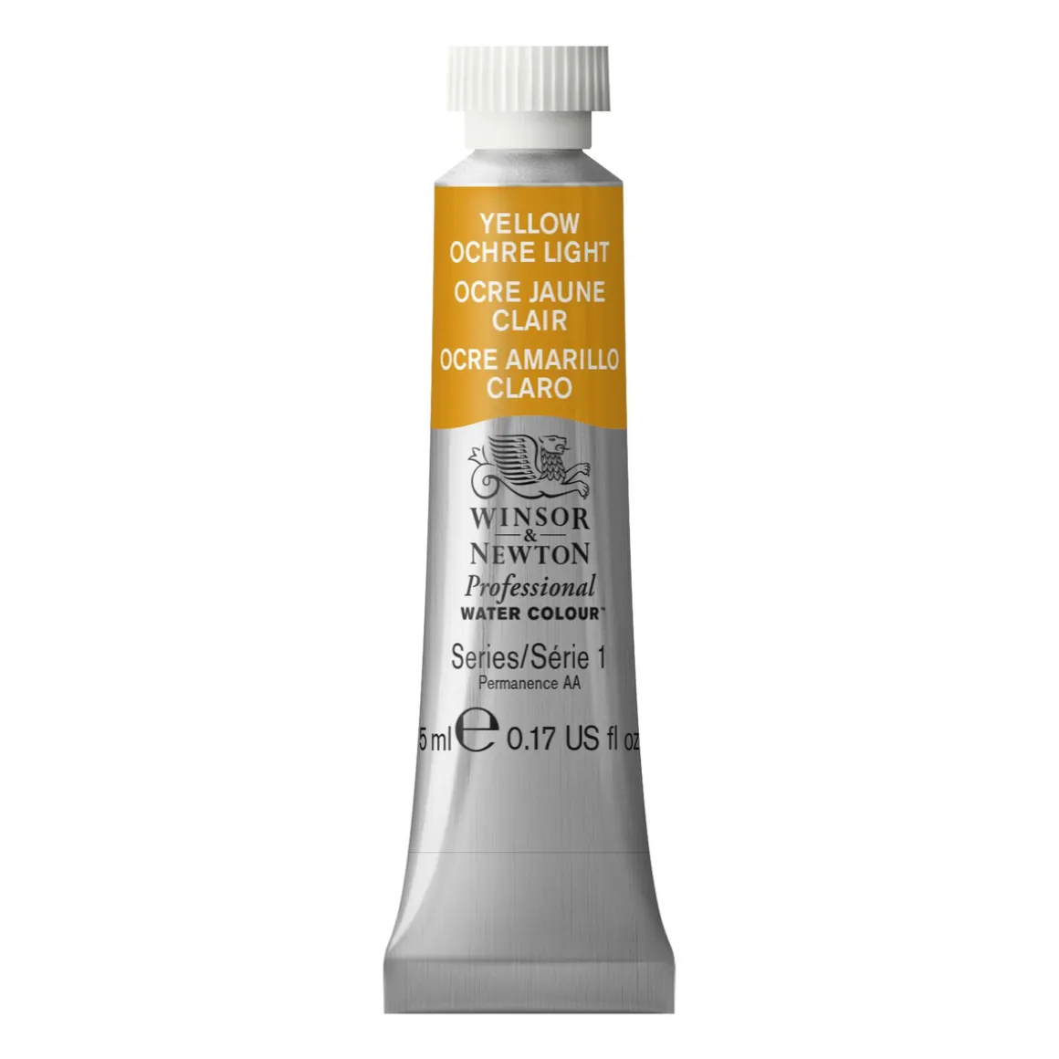 Winsor & Newton Professional akvarelfarve 5 ml Yellow Ochre Light 745