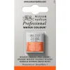 Winsor & Newton Professional akvarelfarve half pan Winsor Orange (red shade) 723