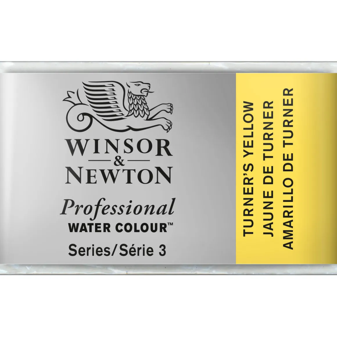 Winsor & Newton Professional akvarelfarve 1/1 pan Turner's Yellow 649