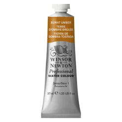 Winsor & Newton Professional akvarelfarve 37 ml Burnt Umber 076