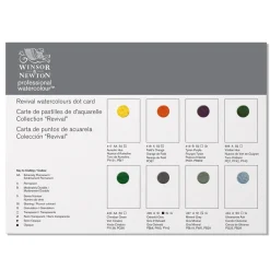 Winsor & Newton Professional Watercolour Dot Card Revival – 8 nye farver