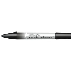 Winsor & Newton Promarker Watercolour Lamp Black 337